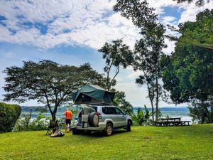 rooftop tent land cruiser rental in Rwanda - 4x4