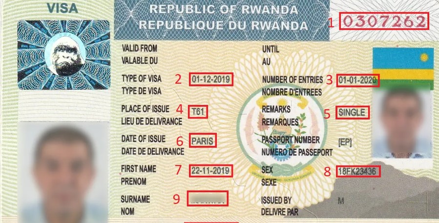 Rwanda VISA