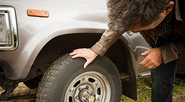 Inspect your rental car before driving off 