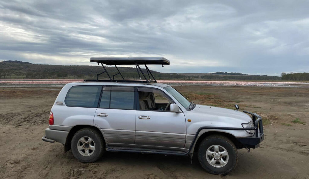 pop-up roof land cruiser